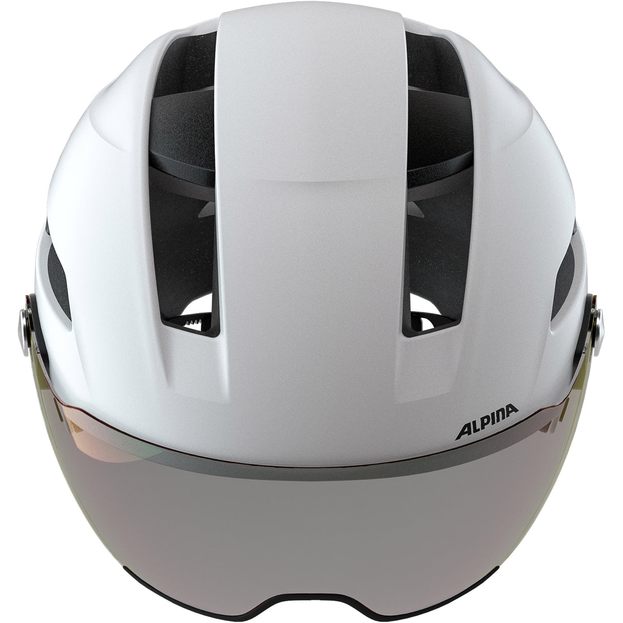 Alpina sports urban helmet soho visor v 52-56 matt white