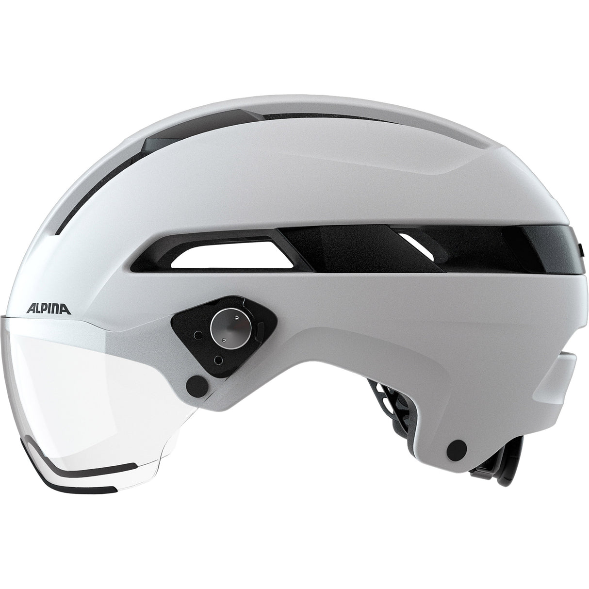 Olympic Sportswear Helm Soho Visor White Matt 51-56