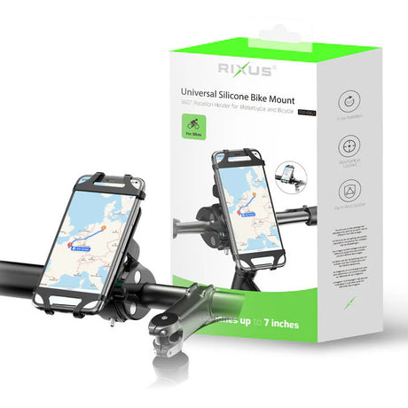 Olympic sportswear rixus phone holder rxhb61 3.5-7 silicone black