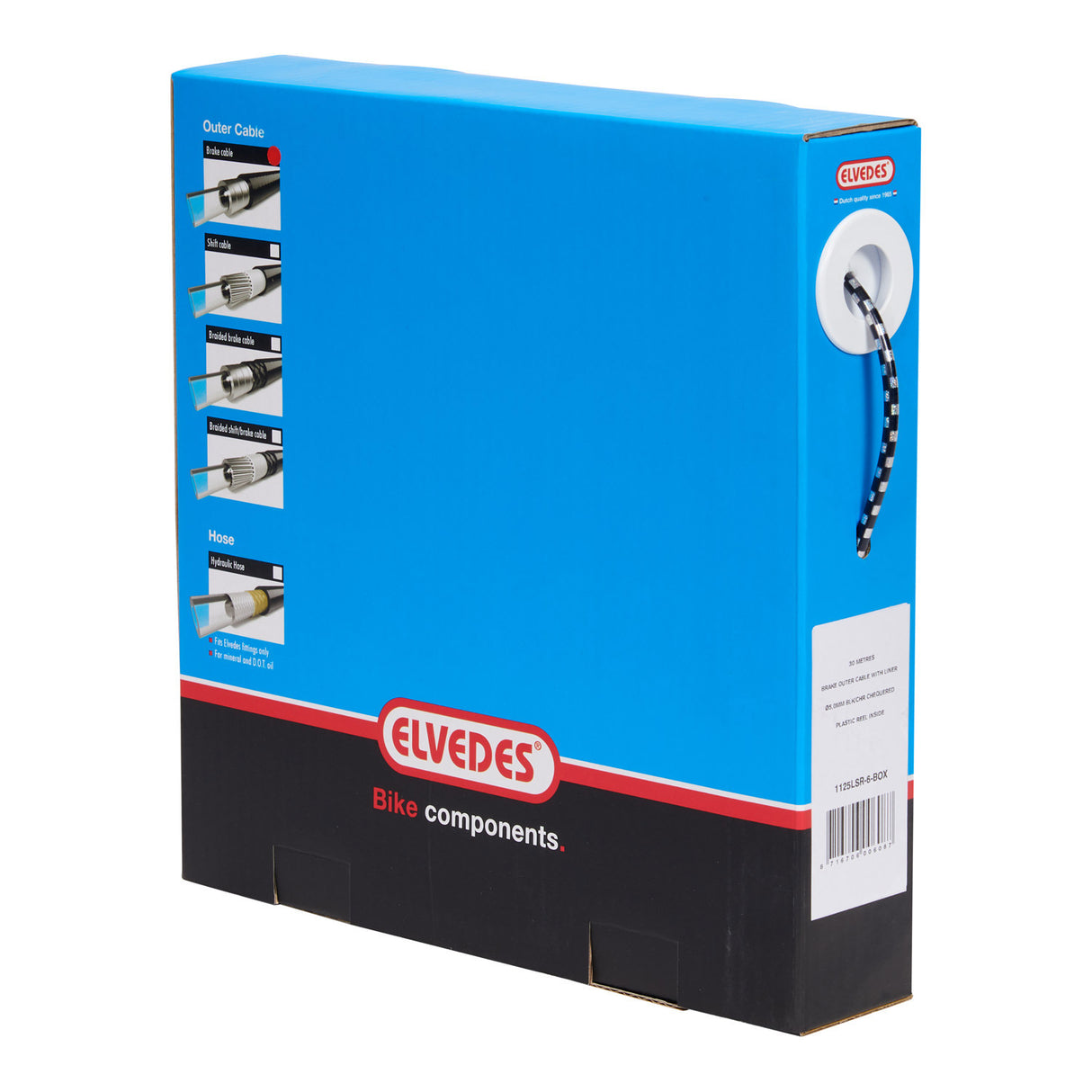 Brake outer cable with lining 30 meters Ø5.0mm -