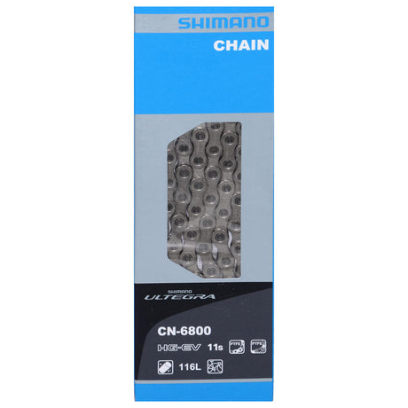 Shimano Ultegra HG701 11 -hastighets halskjede - Slitesterk, fleksibel bytte - Rase, MTB, E -Bike - 116 Schakels