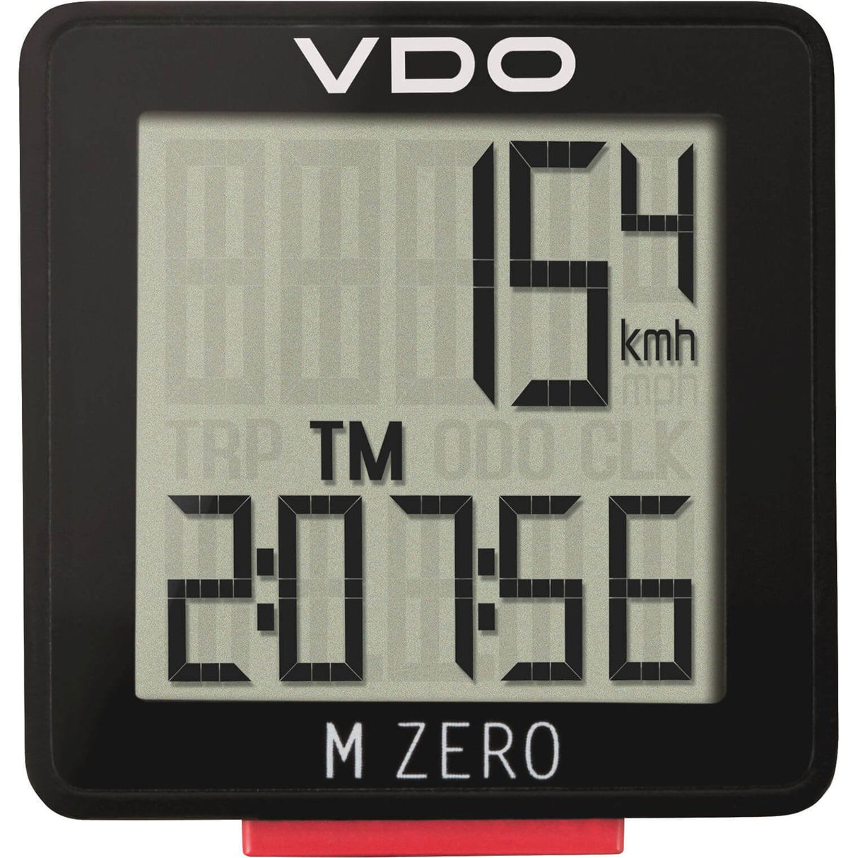 M Zero WR807 black red bike computer -u