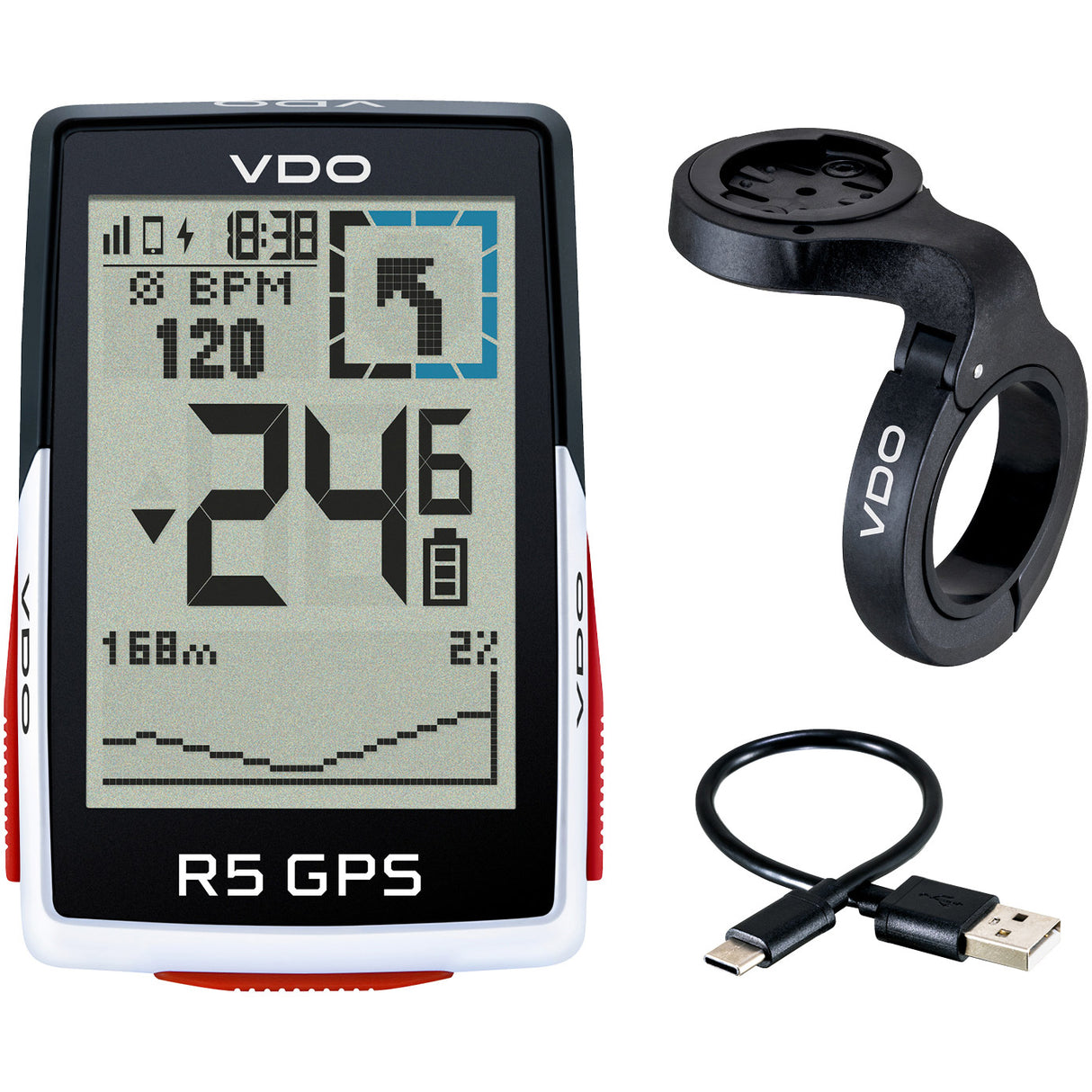 VDO bicycle computer R5 GPS