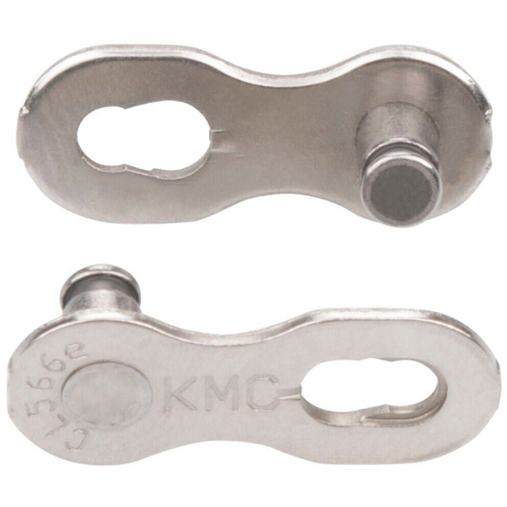 „KMC E9“ sidabro dviračių grandinė 1 2x11 128 - 122 nuorodos