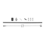 Bremskabel Set 1700 2350 mm Edelstol Silver Grey