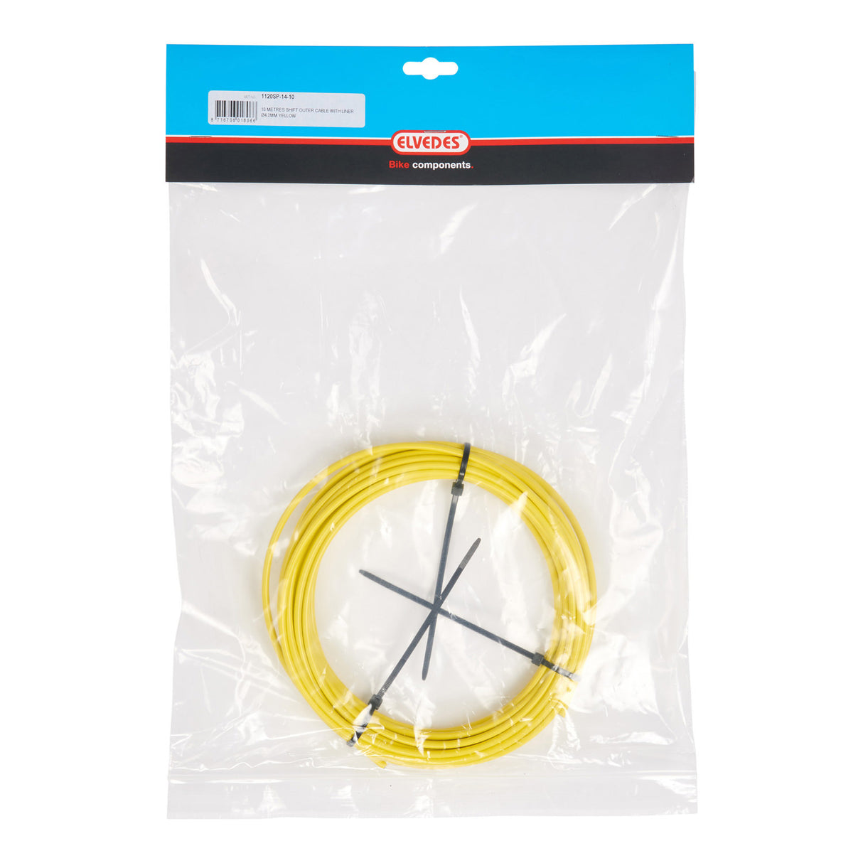 Elvedes Schakel Buitenk 4.2mm (10m) Yellow Liner 1120SP-14-10