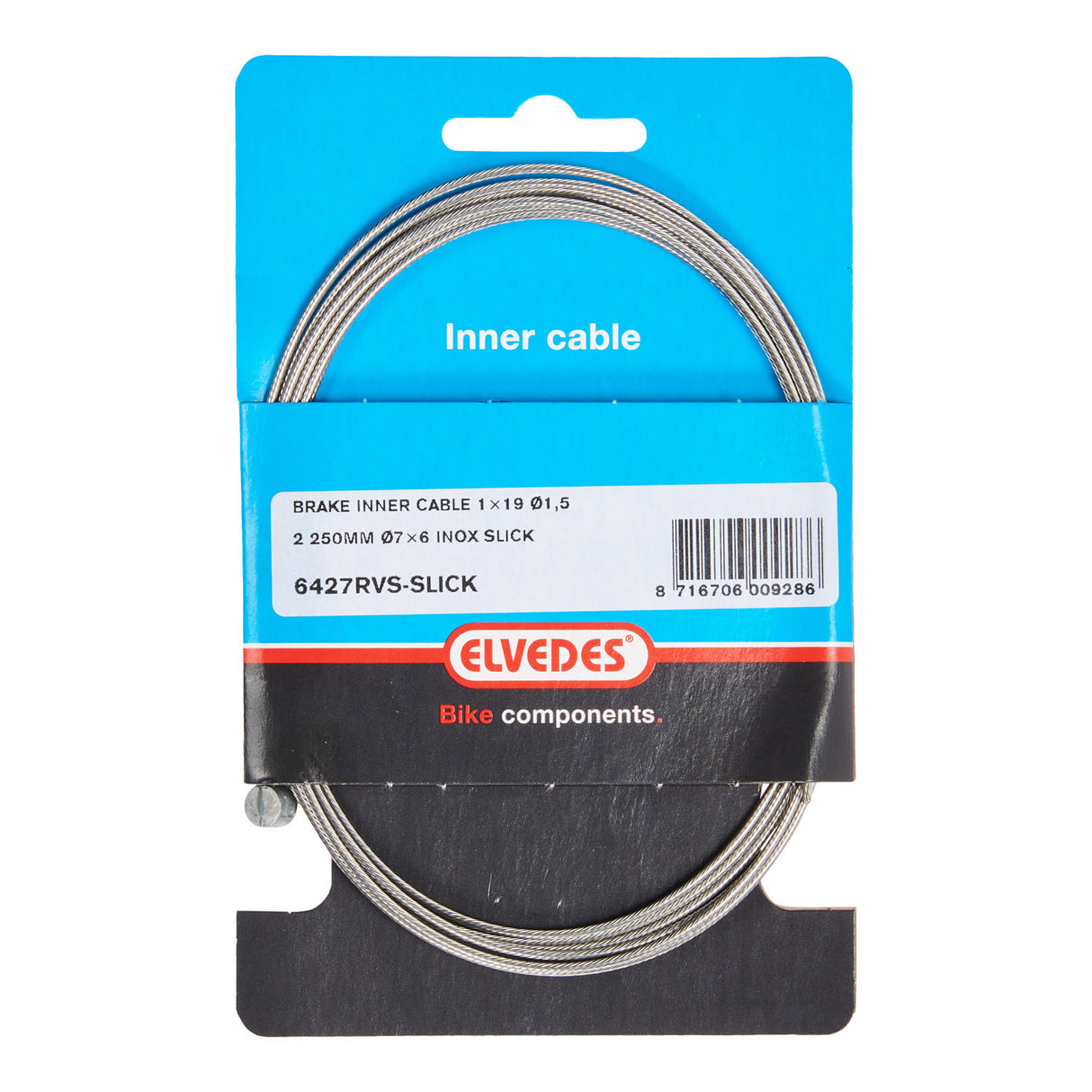 REM Indoor Cable Eldedes 2250 mm Slick iz nerjavečega jekla Ø1.5 mm T-Nipple (na zemljevidu)