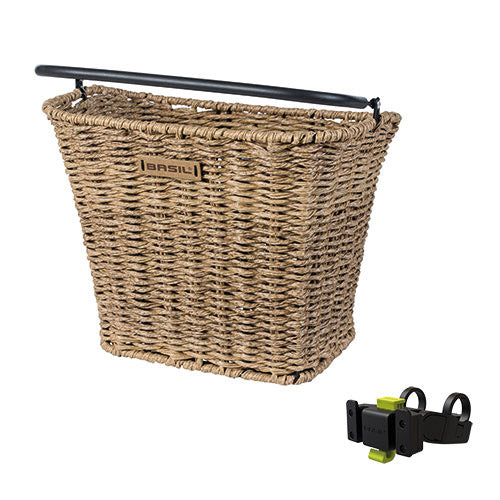 Basil Bremen Rattan Look KF - Bicchiere - primo - incluso Basil KF Sterbar Bield Porta - Marrone chiaro