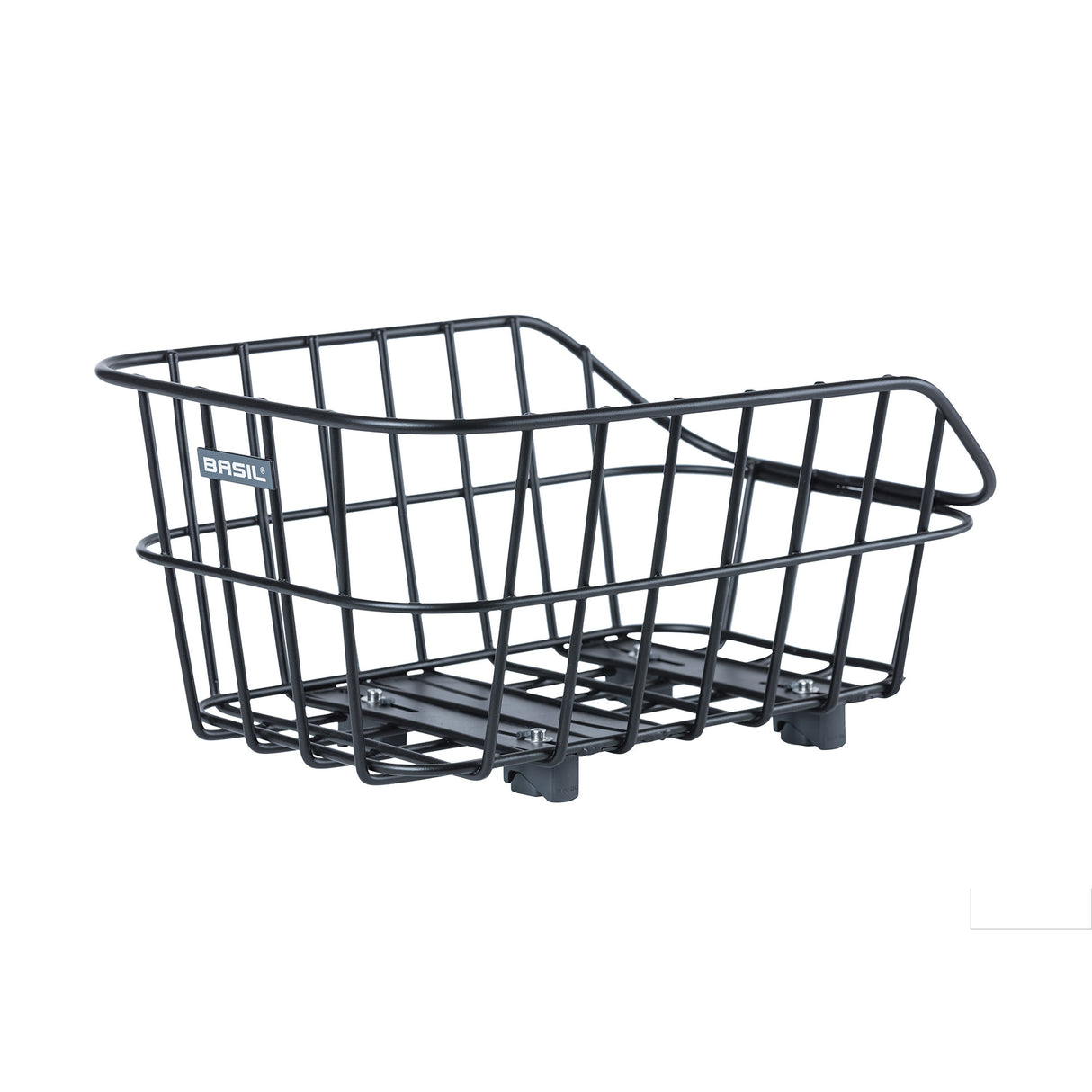 Basil Cento Alu WSL - Rear basket - 22 liters - Matt black