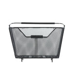 Basil Lesto - Bicycle basket - On the back - Black