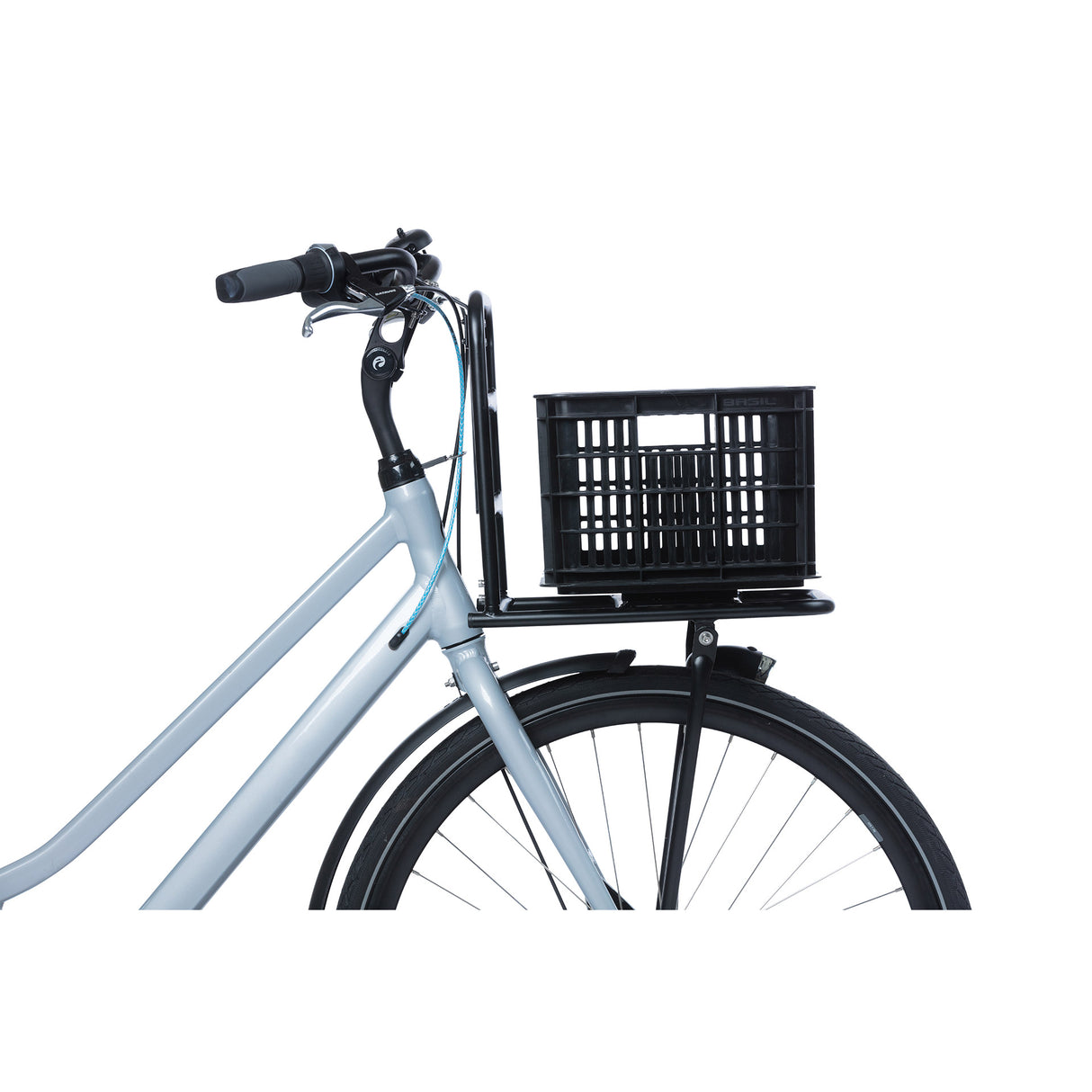 Basil Fietskrat S - Small - 17,5 litrů - černá