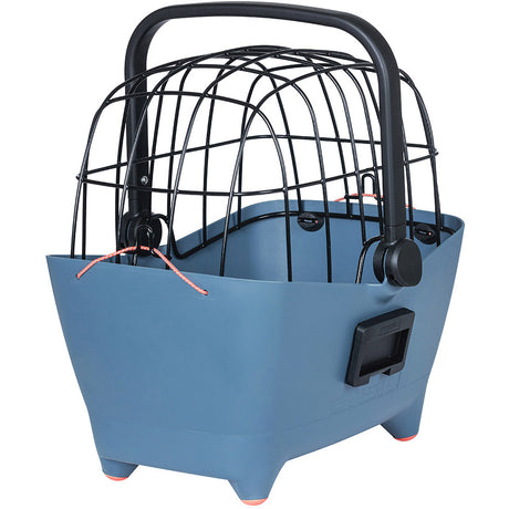 Basil Buddy KF - Dog Bike Basket - First - Faded Denim