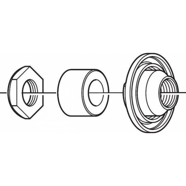 Shimano rear axle cone Deore left Y3SV98020