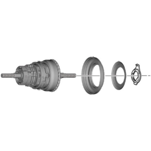 Shimano Interieur 175,5 mm Remnaaf SG-C3000-7C-DX