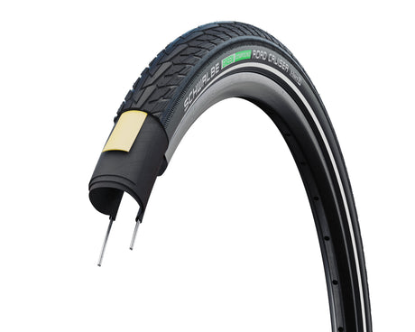 Schwalbe 25x Reifen Road Cruiser K-Guard 28 x 1,40 schwarz refl