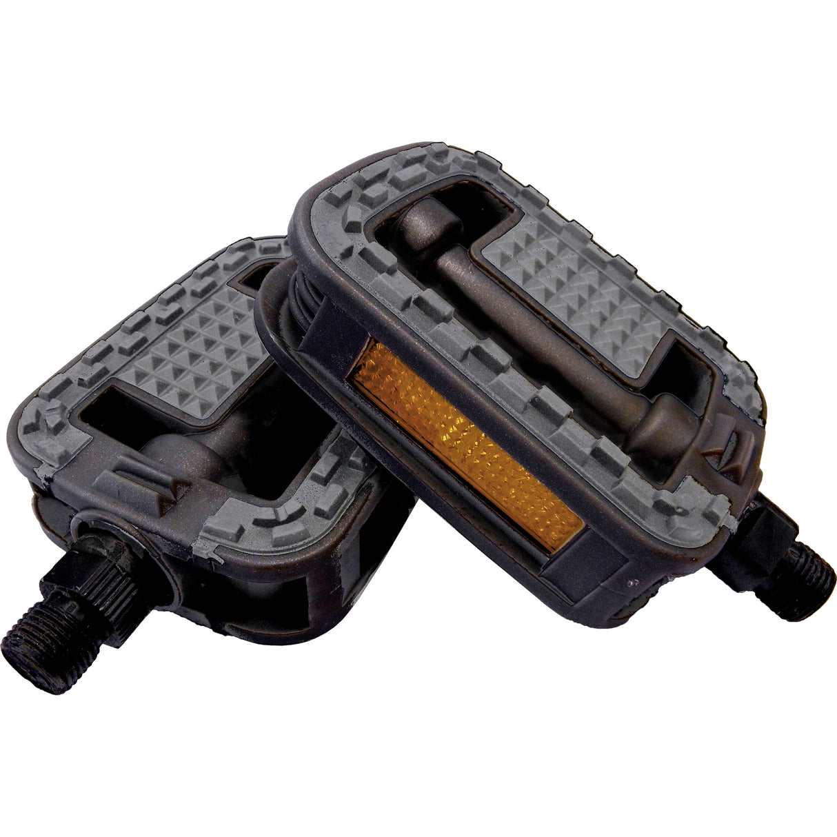 VWP frith-duillín pedal PVC P86 dubh dubh