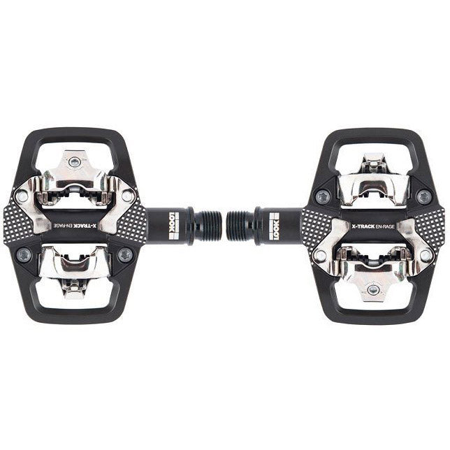 Look Pedals X-Track and Rage Black