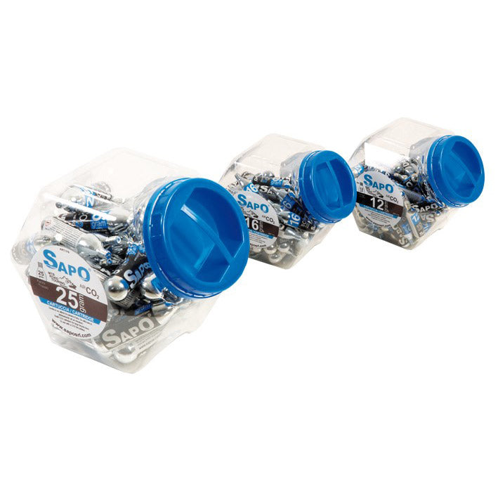 Sapo co2 cartridges 12gr. container (60 pcs.)