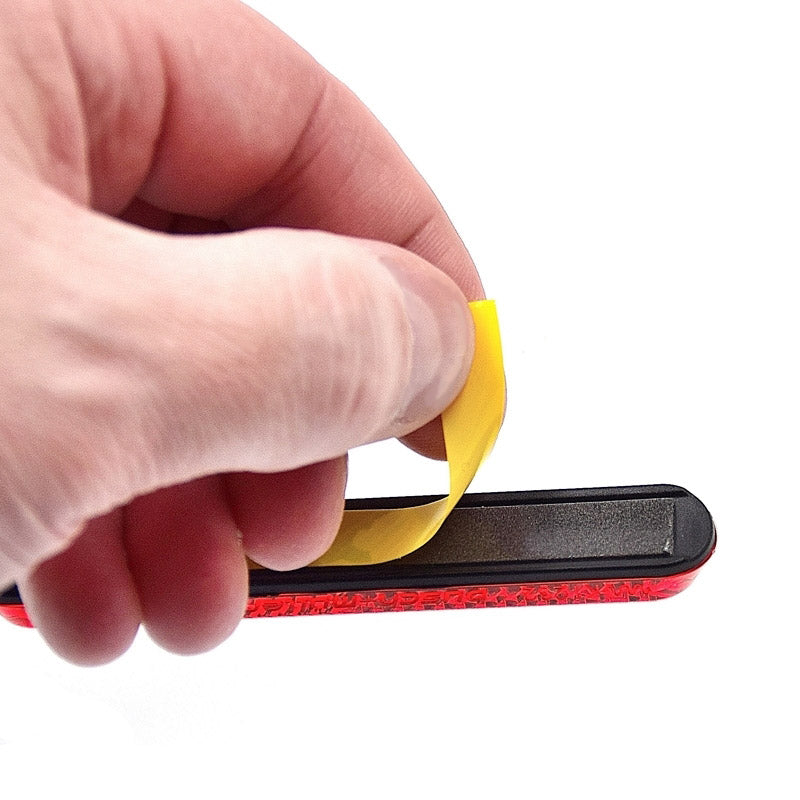 Busch muller busch m�ller reflector strip self-adhesive seat post red