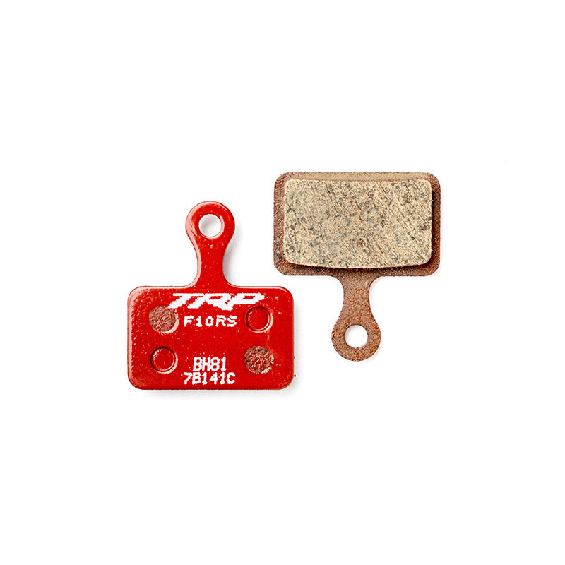 Hylex RS HD disc brake pad set, red, 3-piece