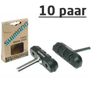 Shimano sæt bremseklodser Canti CT91 CT50 pr. 10 par i kassen