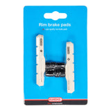 Brake pad set Elvedes V-brake 72 mm - white (on card)