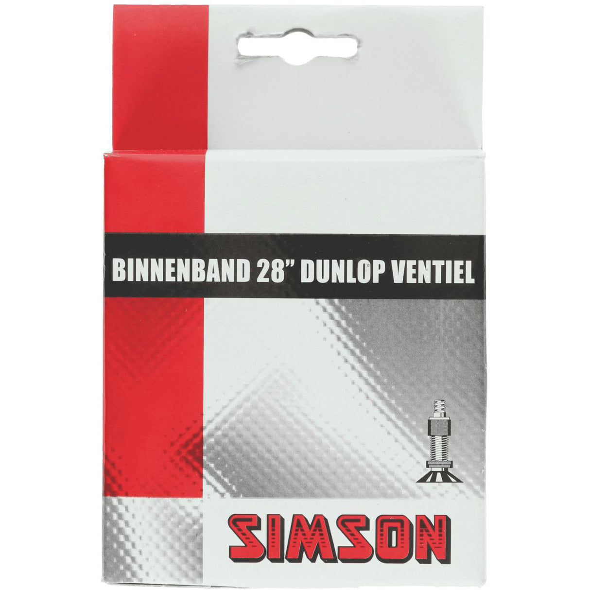 Simson Binnenband 28 inch (32 37-622) DV 45 mm zwart