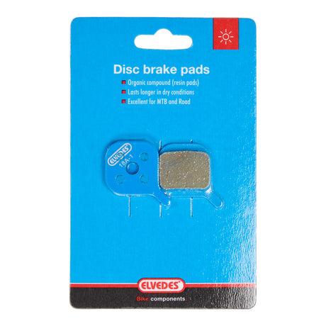 Disc brake pad set Elvedes organic Cannondale Coda caliper (1 pair)