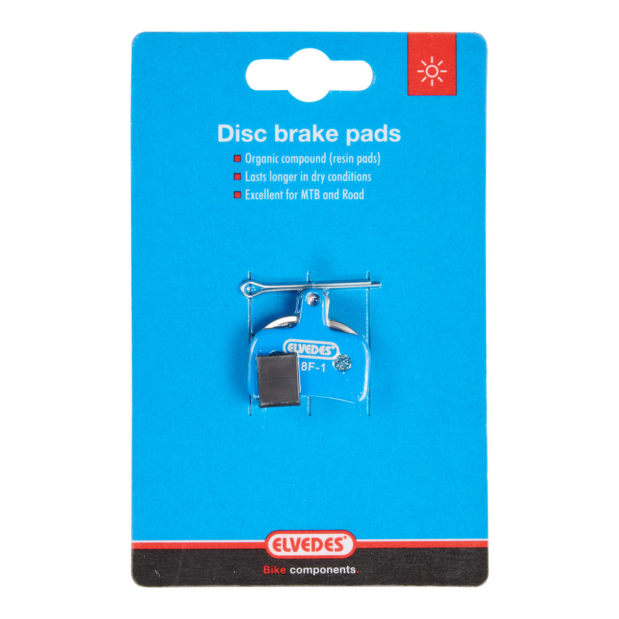 Disc brake pad set Elvedes organic Hope Mono Mini (1 pair)