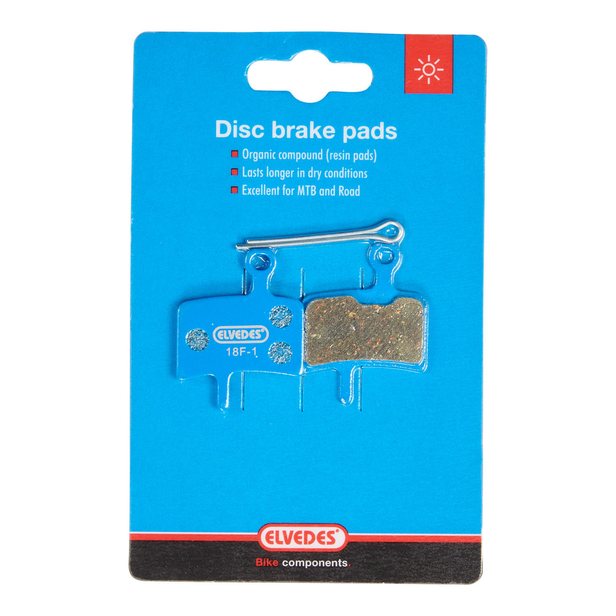 ELVEDES DISC BRAKE BLOCKS ORGANIÁL. Diat