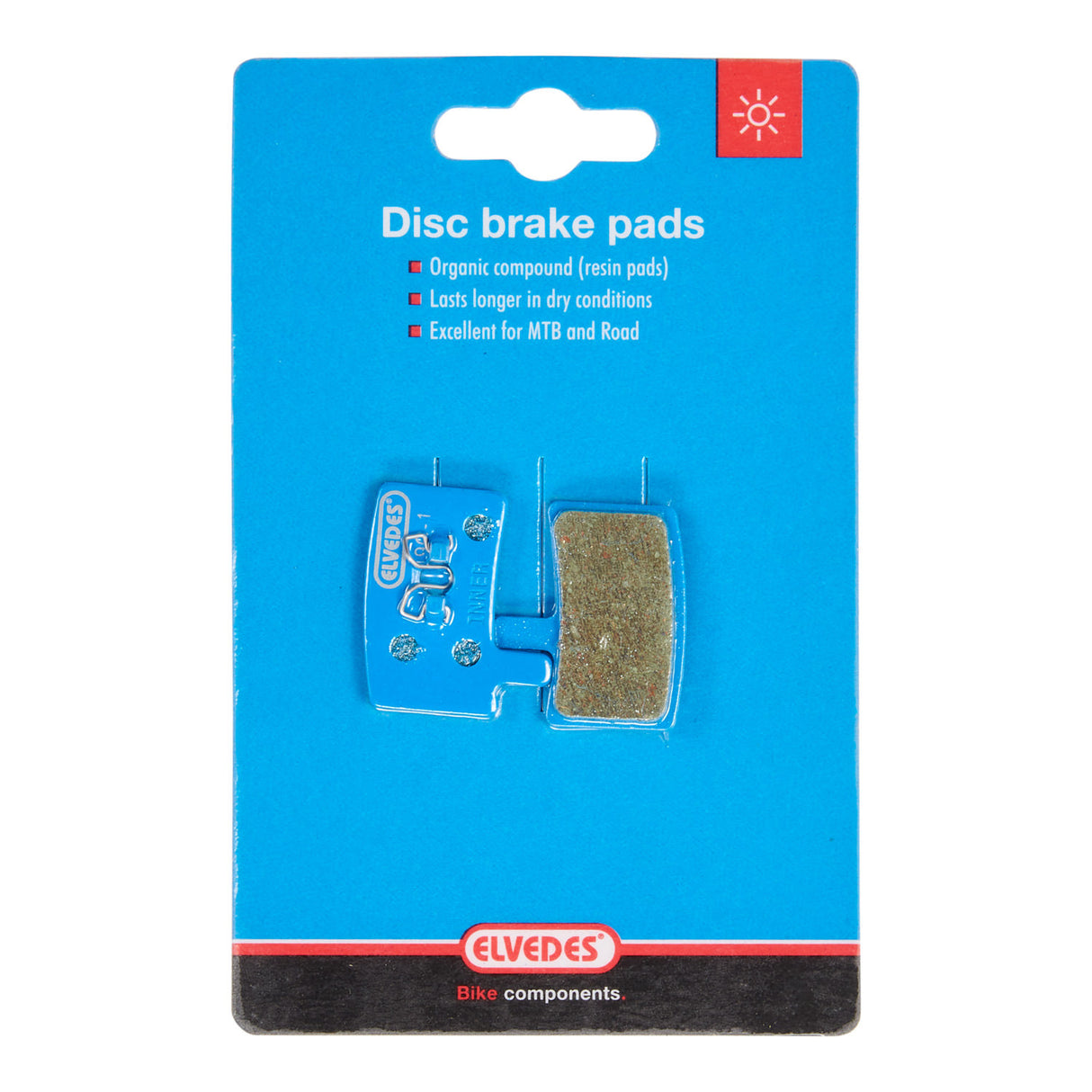 Disc Brake Block Set Elvedes Organic Hayes All Stroker