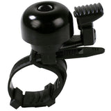 Simson bicycle bell mini 32mm, flex-band attachment black
