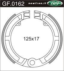 Newfren bromssegment 162 pk50 4v v