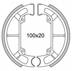 Newfren BRAKE SEGMENTS NEW FREN GF0252