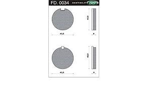 NewFren Disc Brake Block FD0034 Kreidler