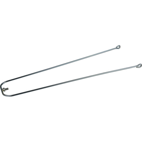 Eurofender spatbordstang 28 draad 350mm pad bev. verzinkt