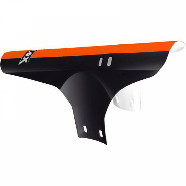 Velox front mudguard mtb black orange