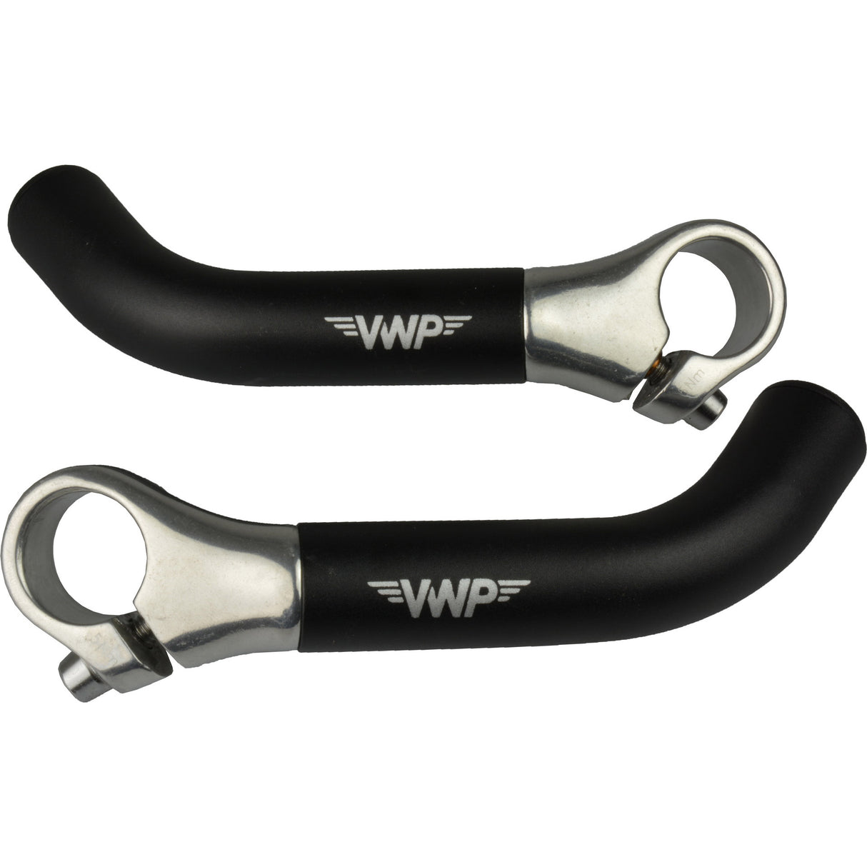 VWP Bent Bar Ends - 15 cm - Negro