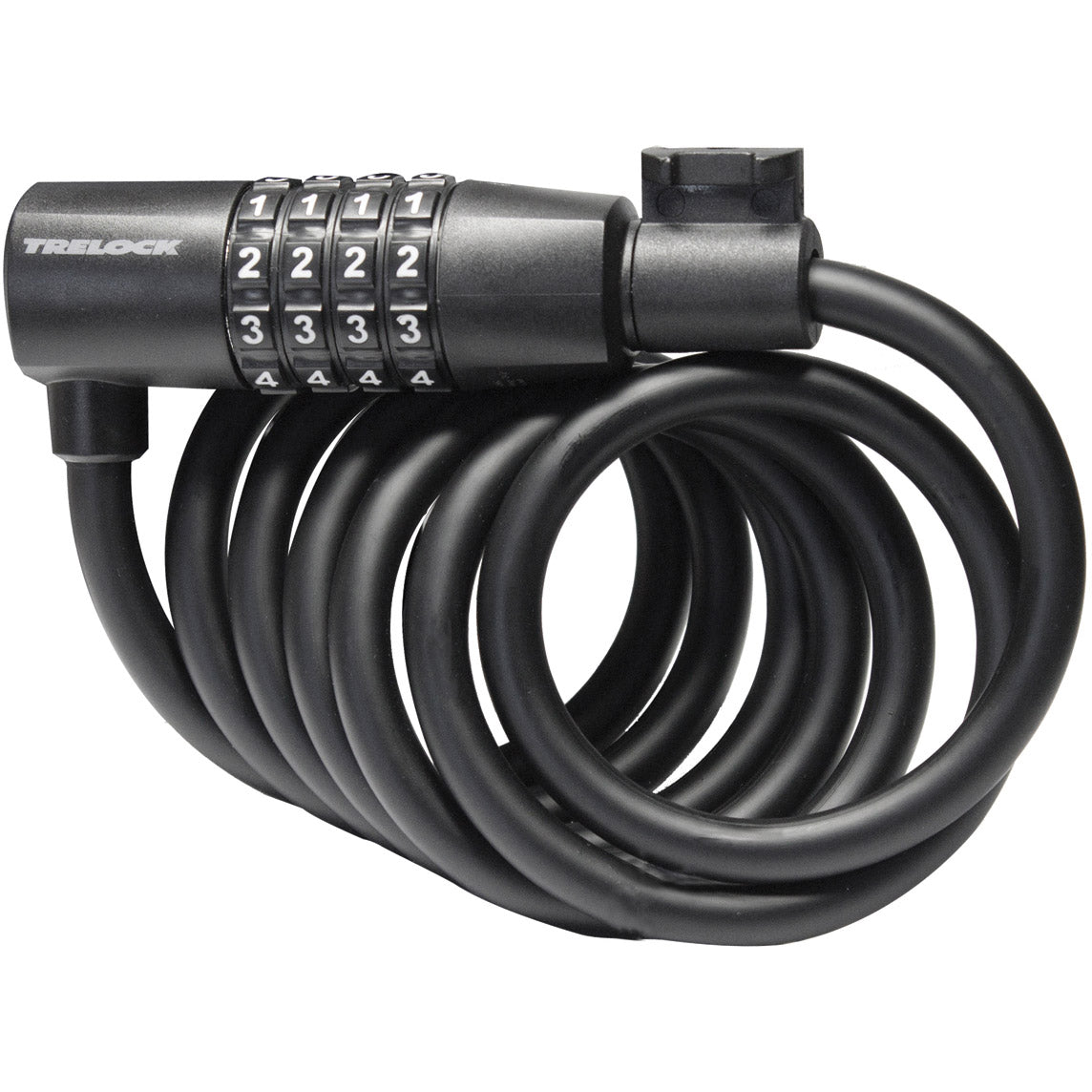 Trelock SK108 Spiral Cable Lock Code 180 8mm černá