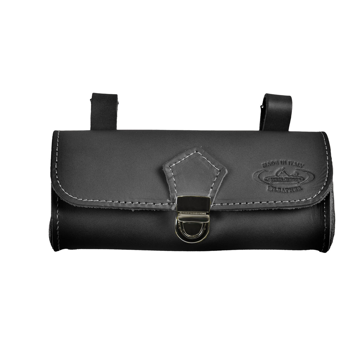 Monte grappa saddle bag leather black