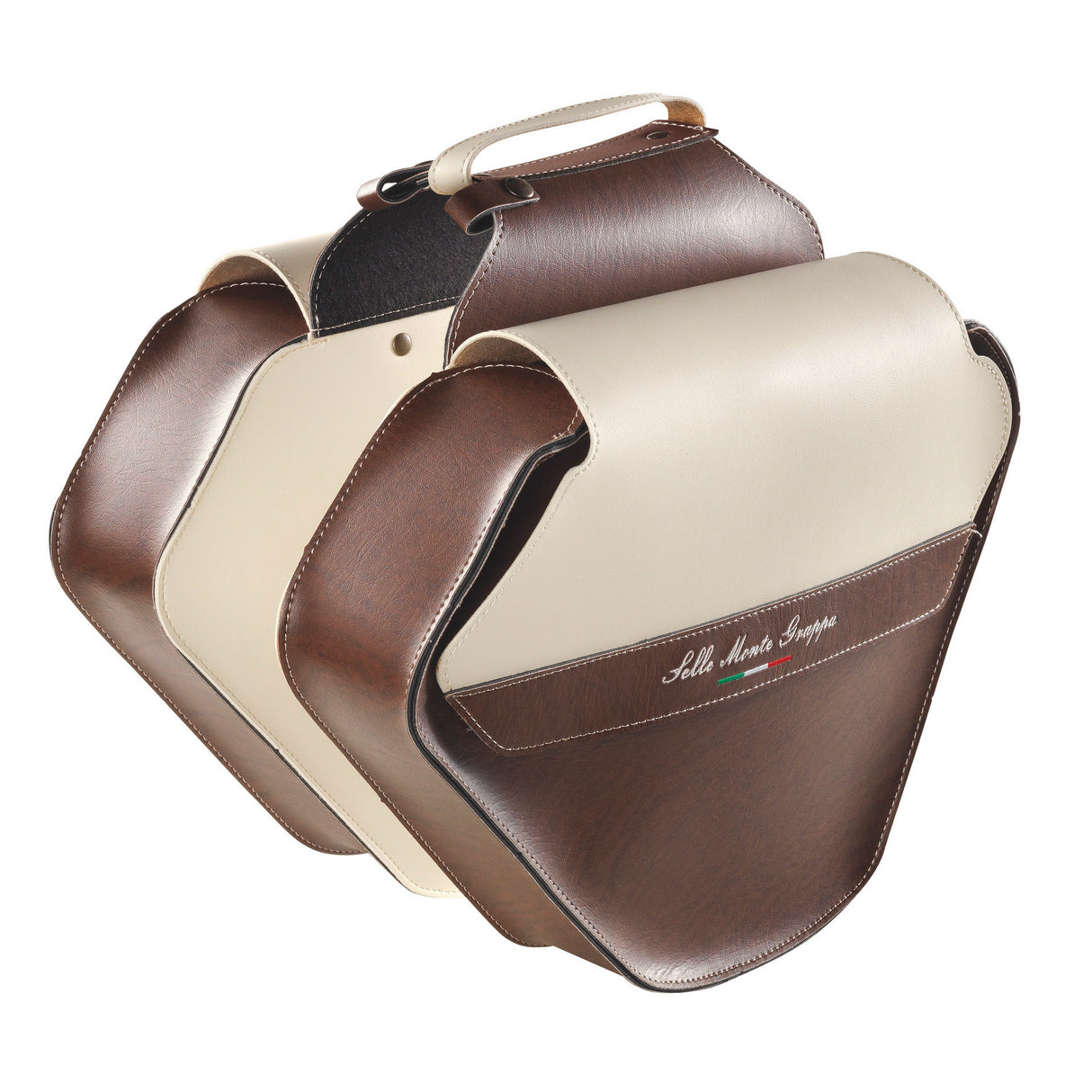 Selle Monte Grappa Double Bag 17.5L Fashion Skay D-Bruin Cream