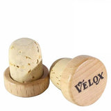 Velox handlebar end cap wood vintage (2 pcs)