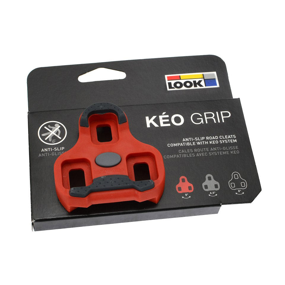 Look shoe plates Keo Grip Race 9 ° Red