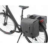 Gray Nova Double - Double bicycle bag, water -repellent, 32L