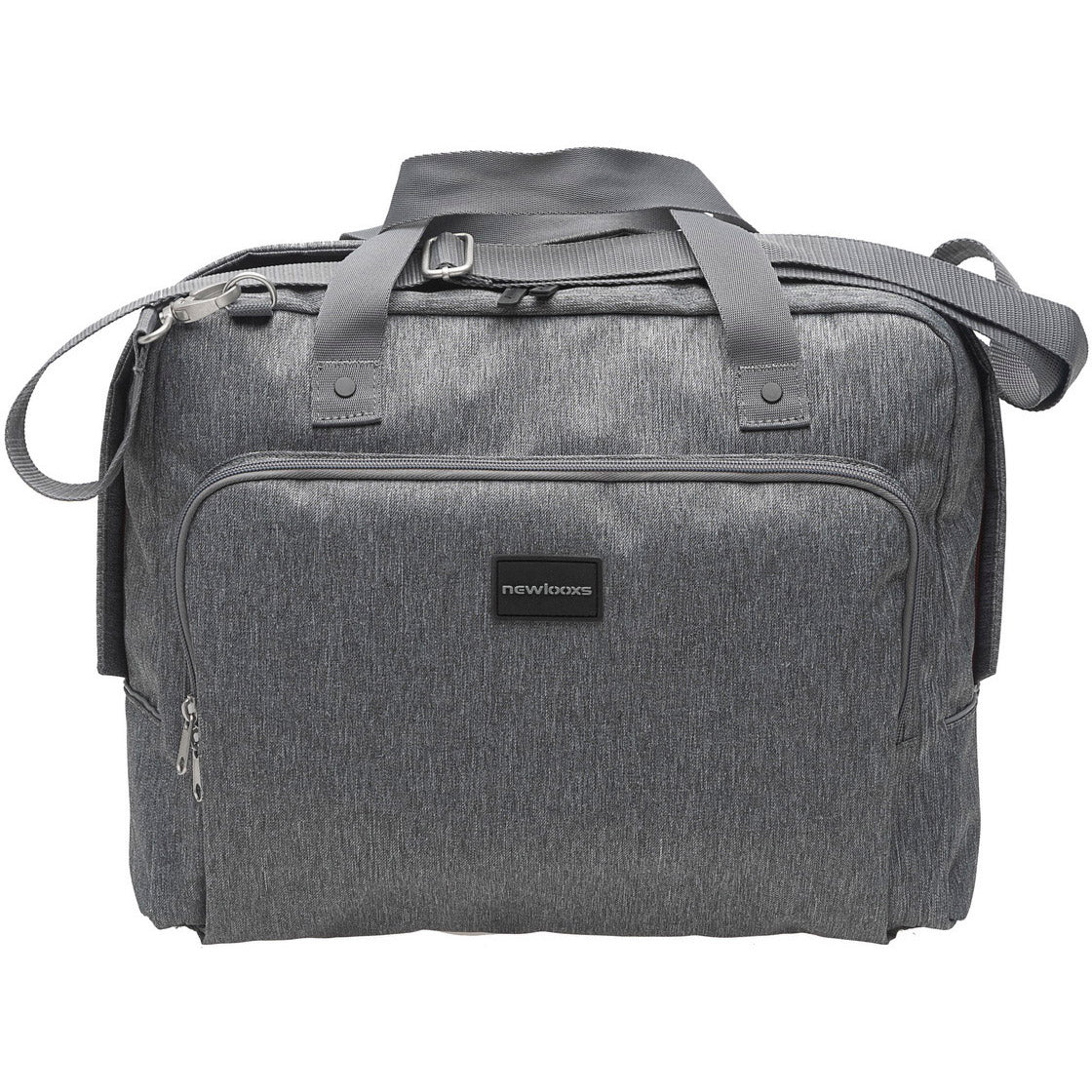 New Looxs Postino Nova - Bicycle shoulder bag gray, unisex, water -repellent polyester, 0.97 kg