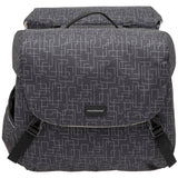 Morni Joy duebel Vëlo Bag - Waasser -Repellent - Mik Adapter - 38l - Ivy Walns