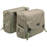 Mondi Joy Double pannier - water-repellent polyester - Racktime - Ivy Grey