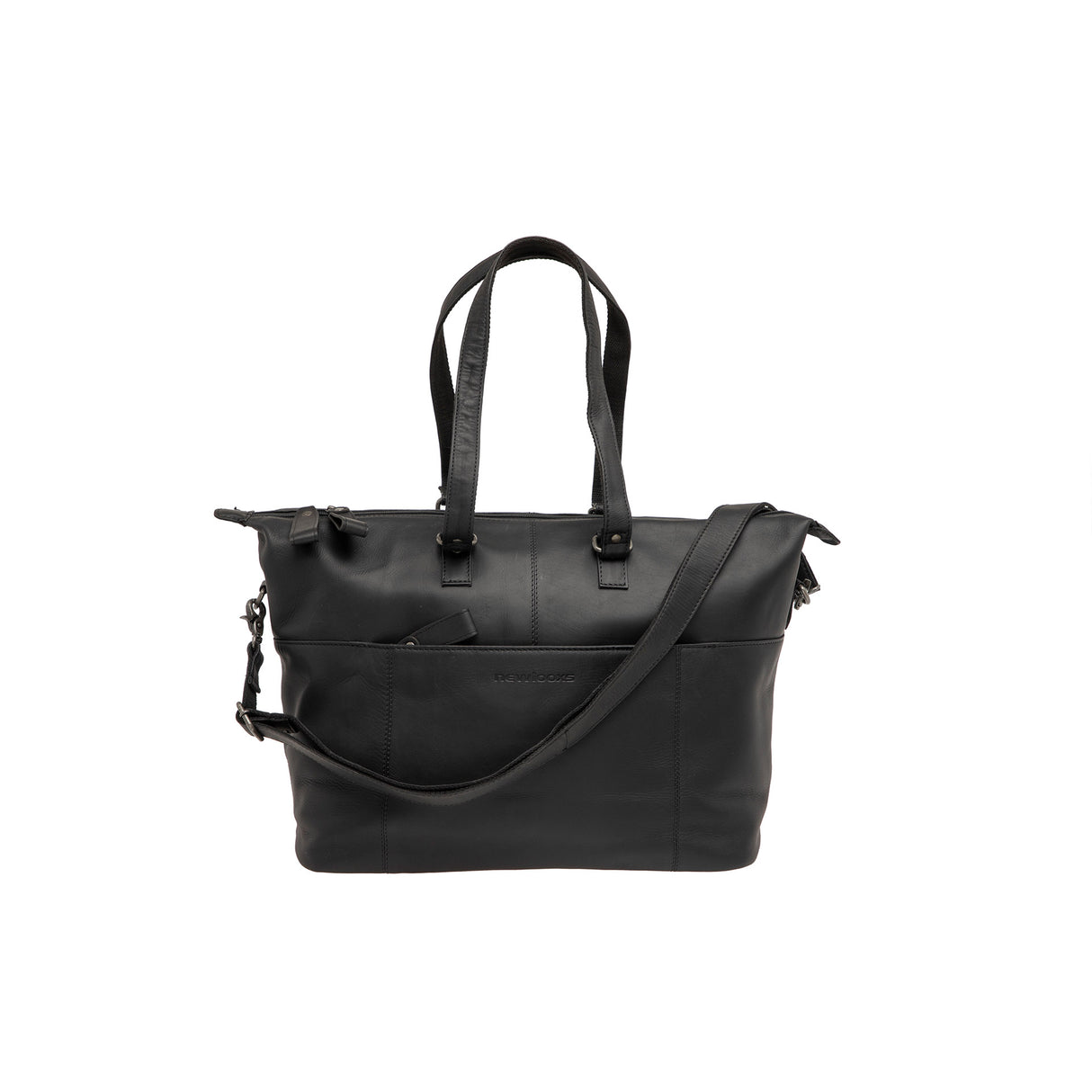 Newlooxs Verla Laptop Bag 21l Leather Black