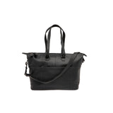 Newlooxs Verla Sac d'ordinateur portable 21L en cuir noir