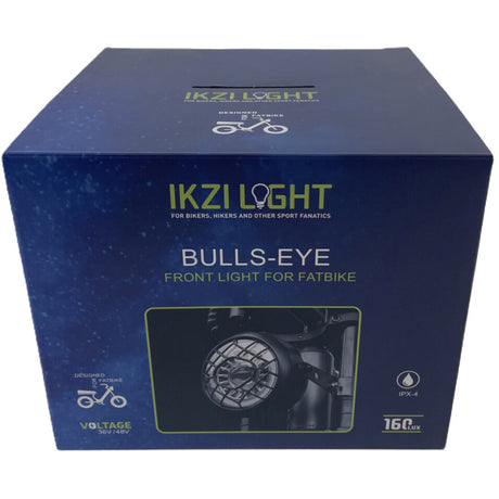 Buzaglo ikzilight Scheinwerfer Bulls-Eye fir Fett Bike